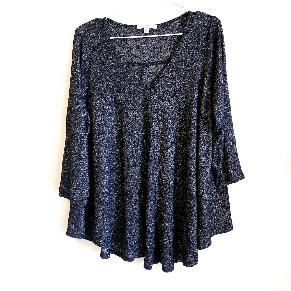 *4 for $30* Lightweight Black Flowy Sweater